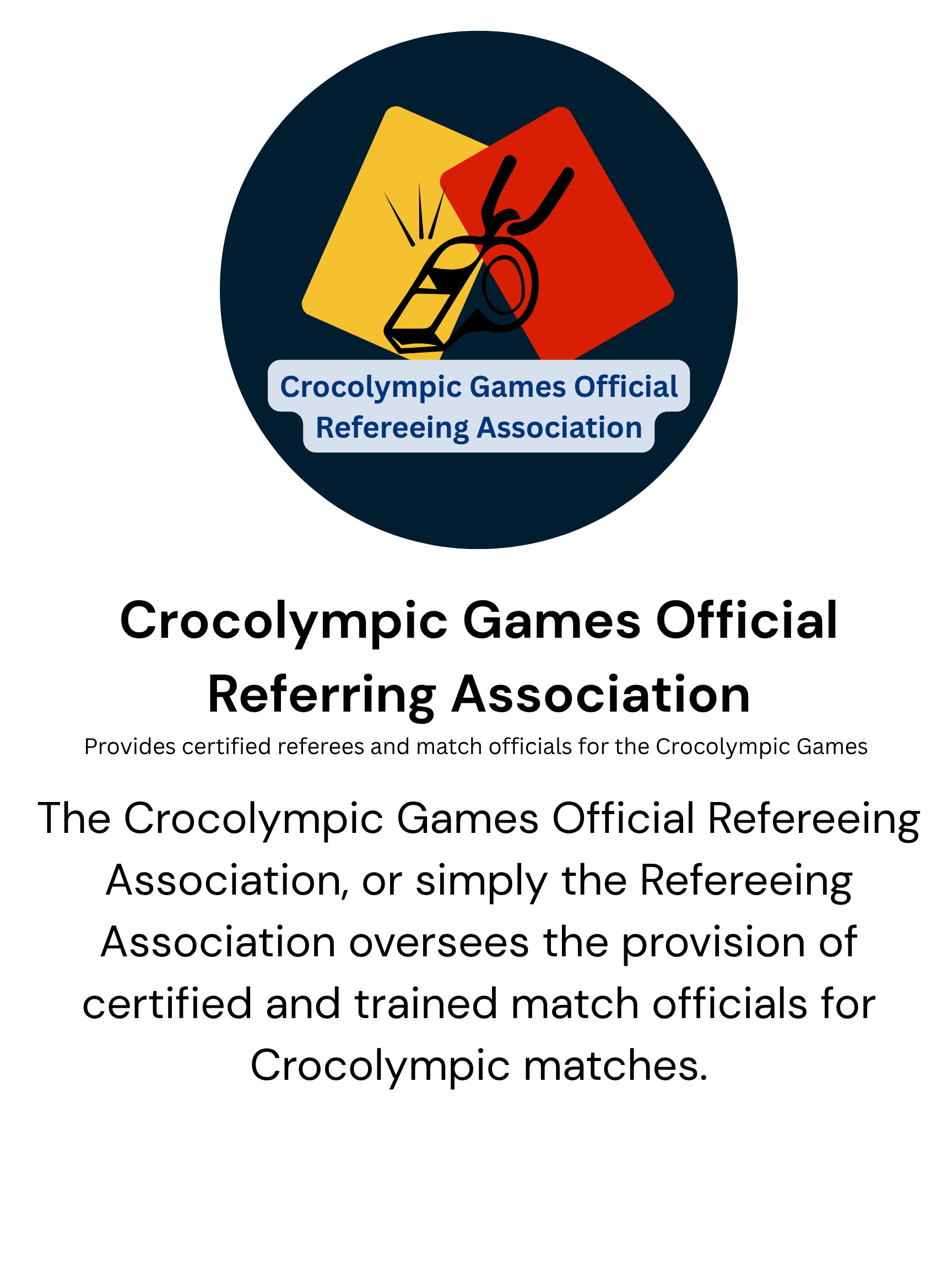 Crocolympic Department 8 - Sports Medicine