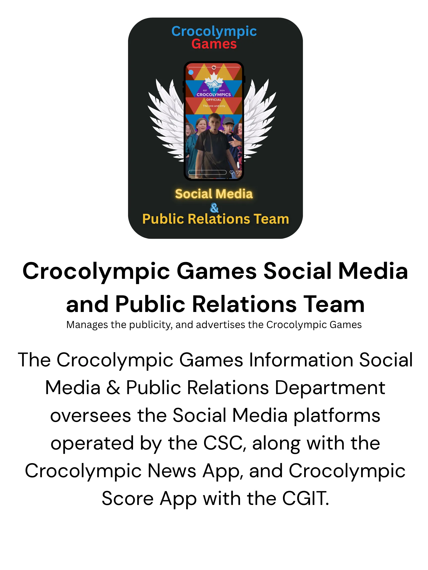 Crocolympic Department 6 - Event Pavilion