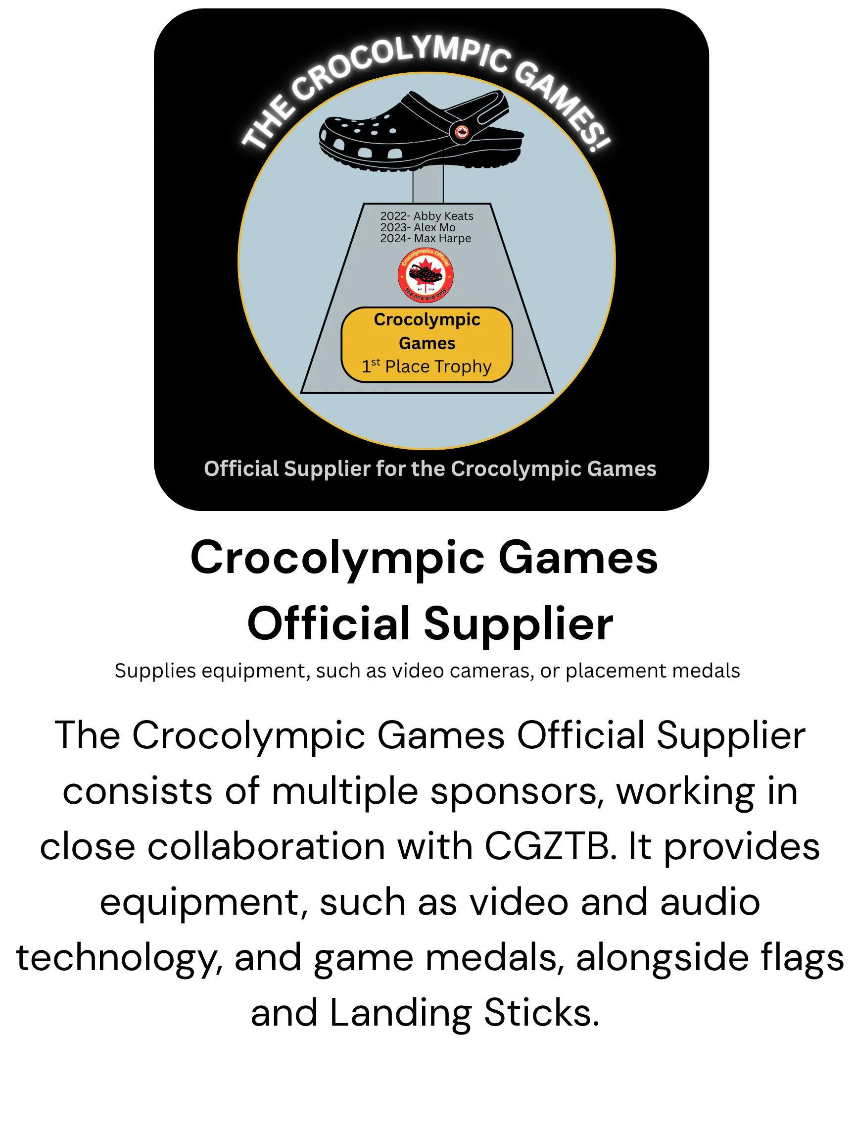 Crocolympic Department 9 - Media and Broadcast